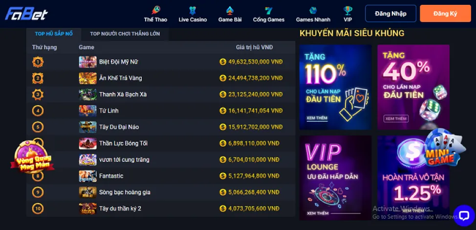 Trải nghiệm cá cược trực tiếp tại we1win
